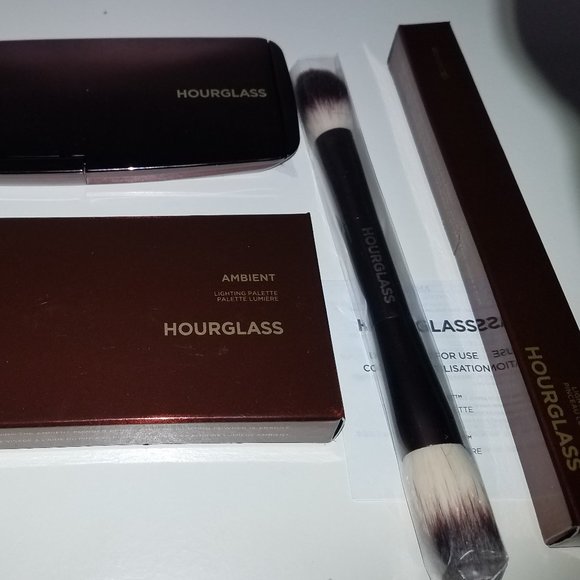 ⭐HOURGLASS SET Ambient Palette +2-Sided Brush $110 - Picture 14 of 16
